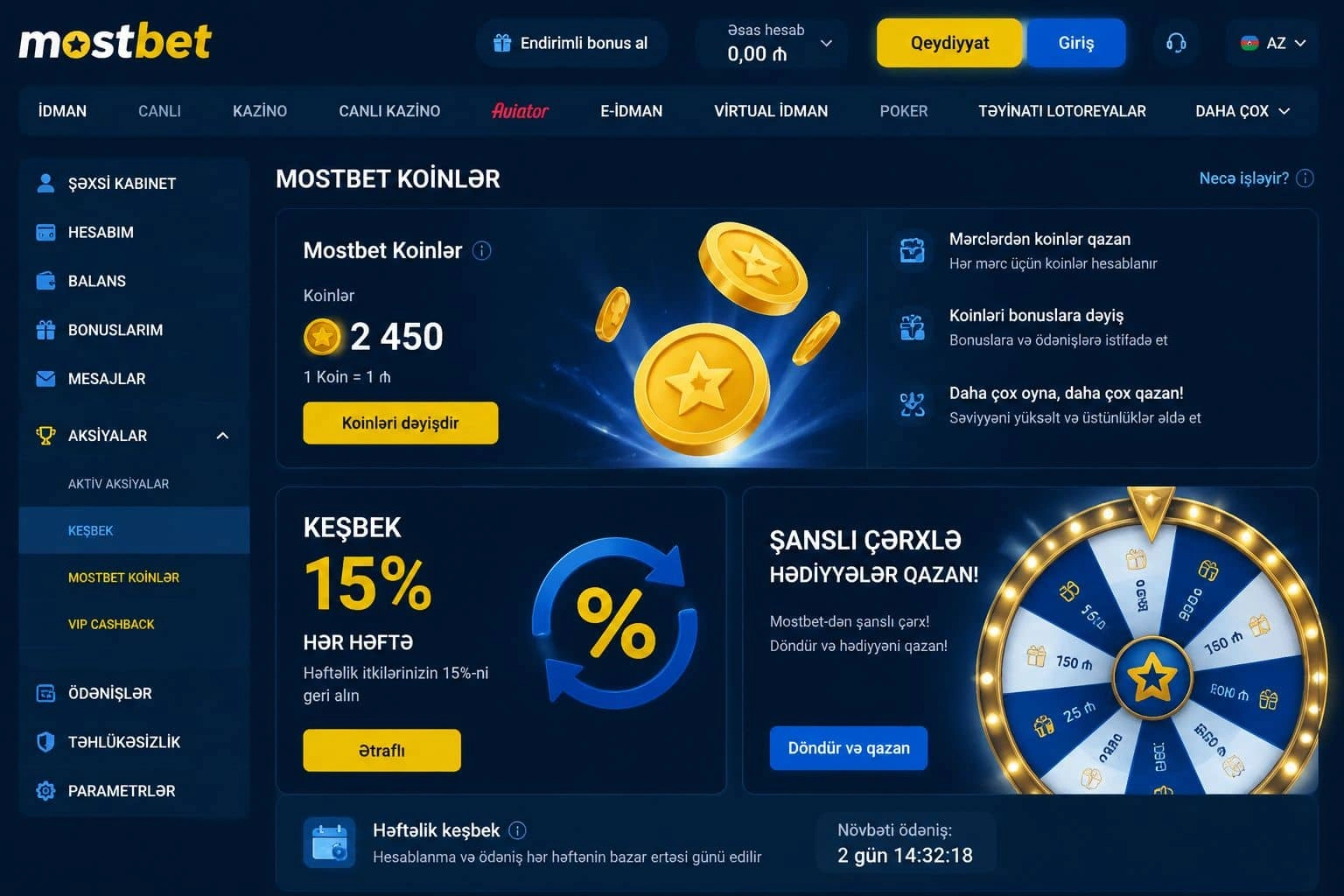 Mostbet bonus free spins və tətbiq bonusu